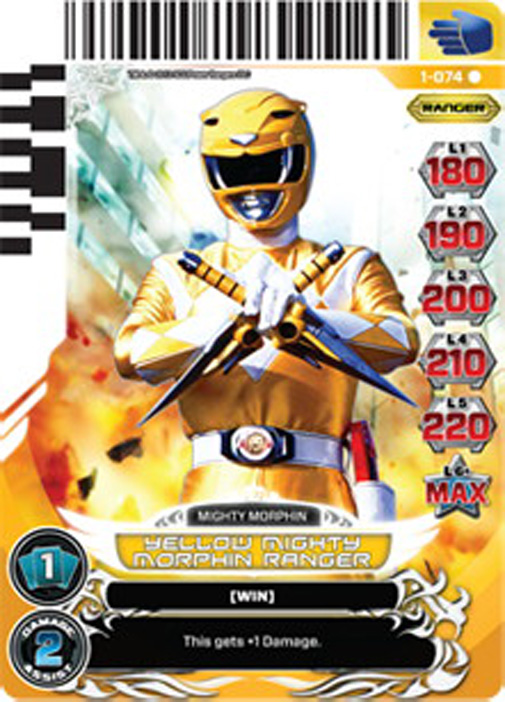 Yellow Mighty Morphin Ranger 074